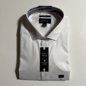 Kenneth Cole Awareness Essentials Slim Fit Dress Shirt 
Size 2XL, 18 1/2, 34/35